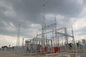 The energized Nebbi substation