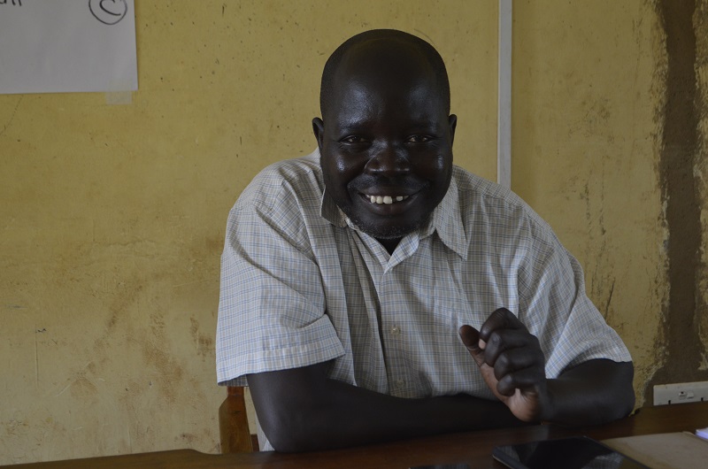 David Atiku stresses a point during an interview on Saturday