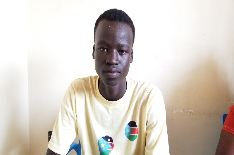 Chuol Dak Chuol, one of the best pupils of Hope Way Nursery and Primary School