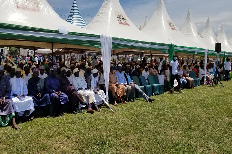 Some of the Muslims who turned up to grace the occassion