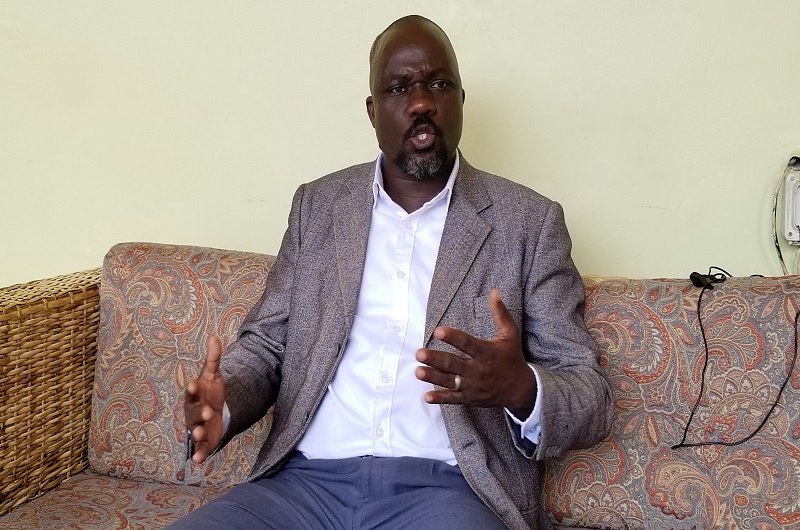 Caesar Trinity Draecabo while addressing journalists on Thursday