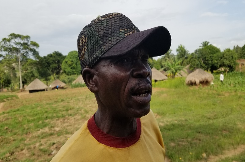 Philip Ajiyo Acile, the Goti cell chairperson during an exclusive interview about Atiku's return to Parliament. Photo Credit Andrew Cohen Amvesi