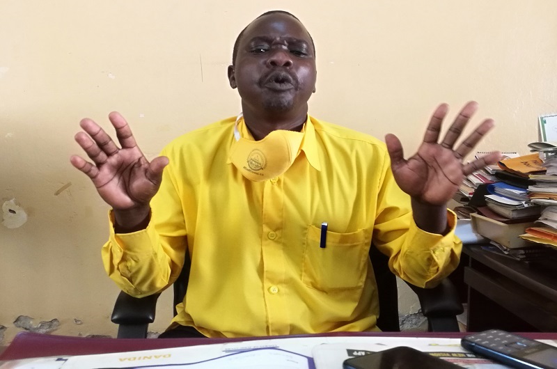 Sam Wadri Nyakua, the Arua City Mayor who has distanced himself from Draecabo's allegations
