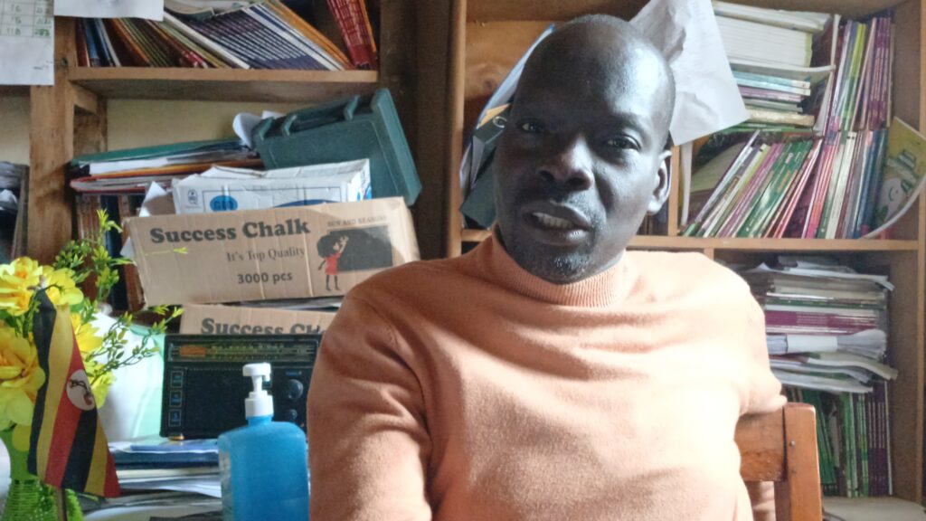 Christopher Aroma,The Deputy Head Teacher