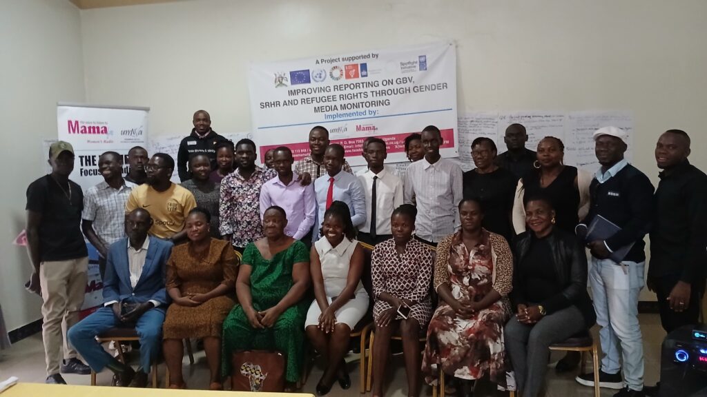 Group Photo of journalists and the Team from UMWA after the two day Training