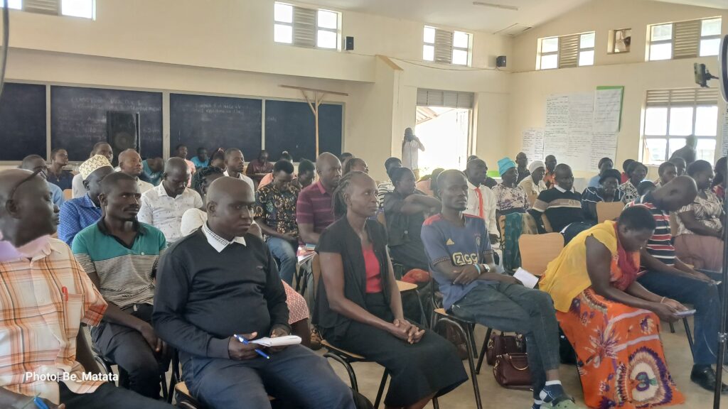 The pioneer students of UNiTE Muni Arua Campus first cohort who are the trainees