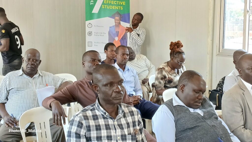 Some of the administrative teachers in attendance