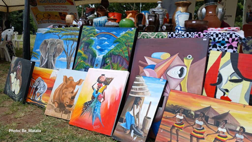 Some of the products exhibited by women entrepreneurs