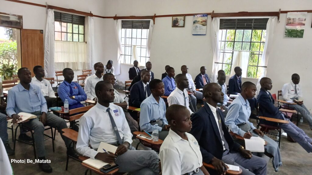 Student Leaders from various secondary schools in Arua City attending the capacity building training in Arua.