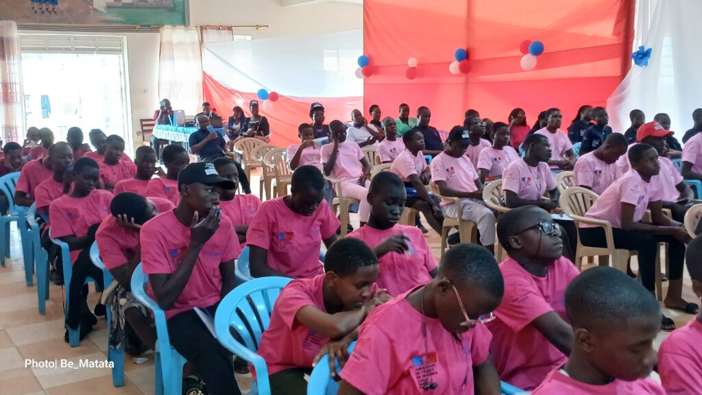 Students of French Language in Camp Calufu West Nile attendance