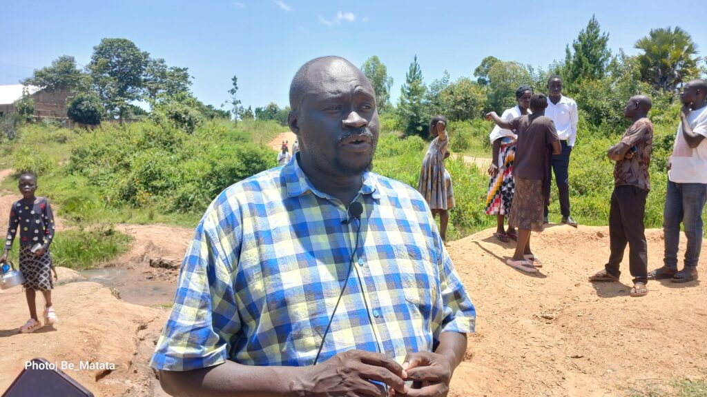Arua City Roads committee chairperson Hon. Feta Geoffrey, MP Ayivu East Constituency