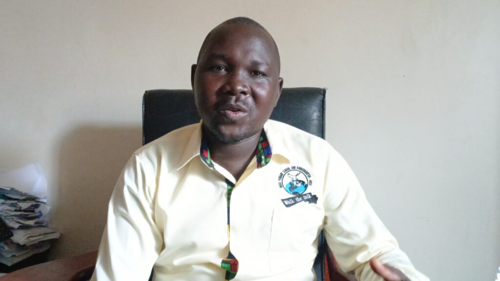 Oasis Administrator Gerald Tayo speaking to media on the victory on Monday