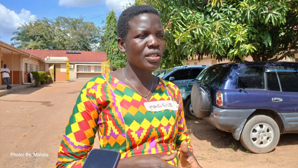 One of the Trainees, Margaret Leleru, cateringinstructor in Arua