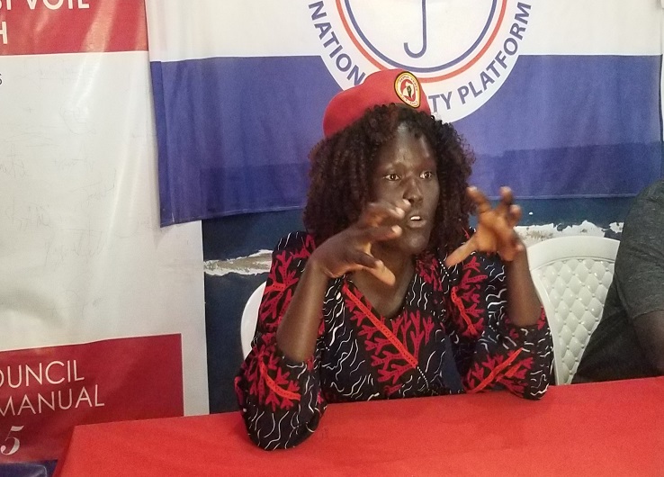 Vivian Angucia, the Maracha district Woman MP Hopeful