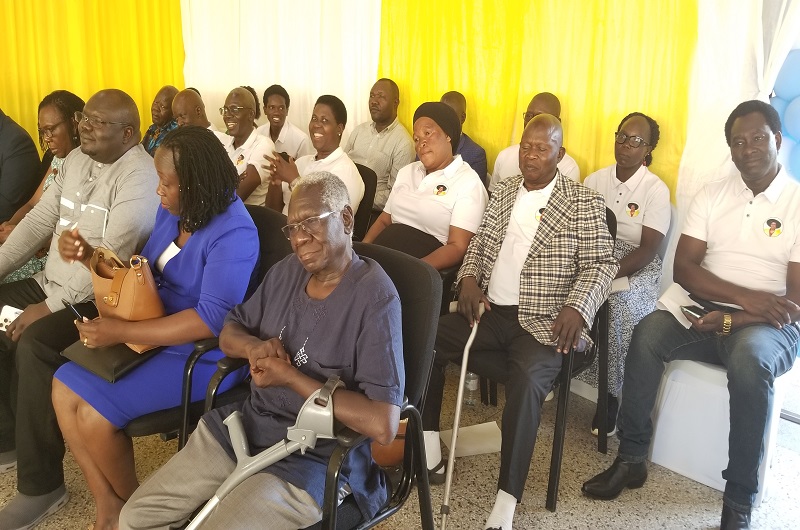 Some of the Guests who turned up for the memorial lecture at Muni University