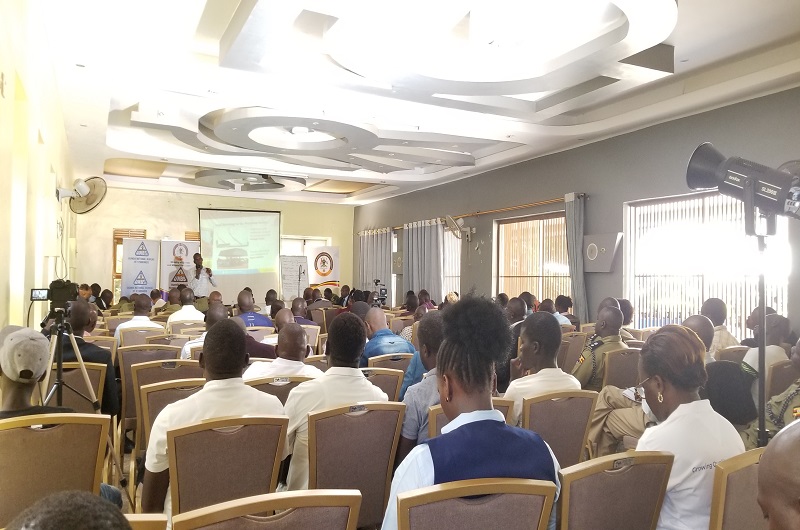 The different stakeholders in West Nile attending the workshop on Thursday