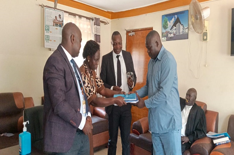 Atiku officially hands over land related documents to the new team on Wednesday