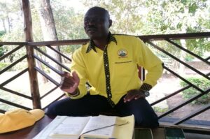 Boniface Alioni, the Arua District NRM Chairperson