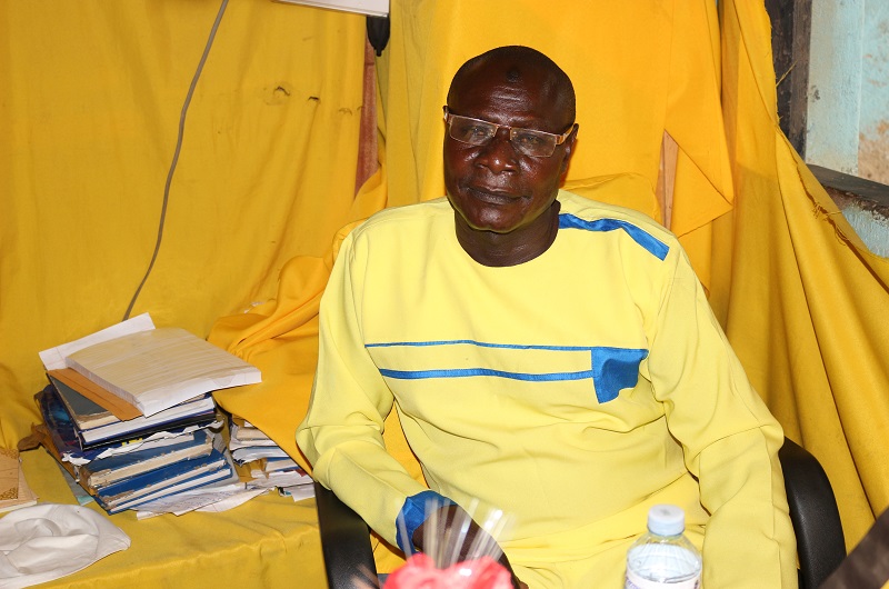 Swali Atama, the Arua Mother City SACCO Director. Photo Credit; Andrew Cohen Amvesi