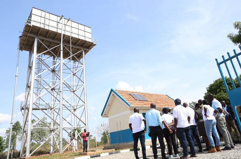 One of the new water facilities constructed in West Nile sub-region