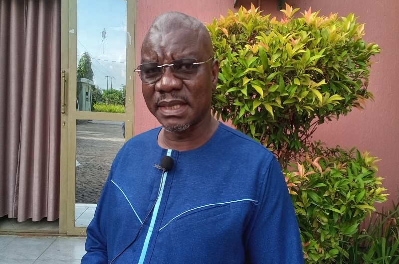 Robert Dylan Andama, the Class 88 Arua Friends SACCO Chairperson. Photo Credit; Andrew Cohen Amvesi