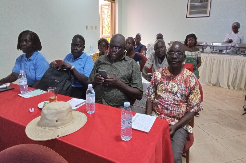 Some of the Class 88 Arua Friends SACCO members during the annual general meeting on Saturday. Photo Credit; Andrew Cohen Amvesi