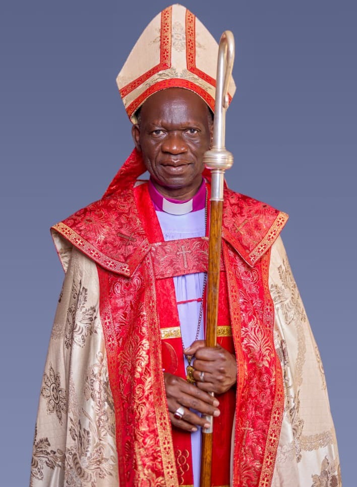 Rt. Rev. Charles Collins Andaku, the Seventh Bishop of Madi and West Nile Diocese.