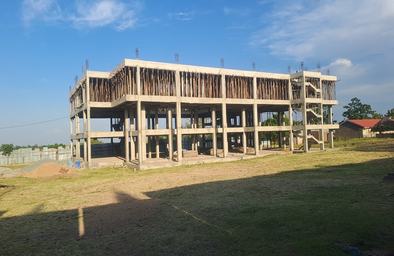 The Diocesan Golden Jubilee Office Block under construction. Photo Credit; Andrew Cohen Amvesi