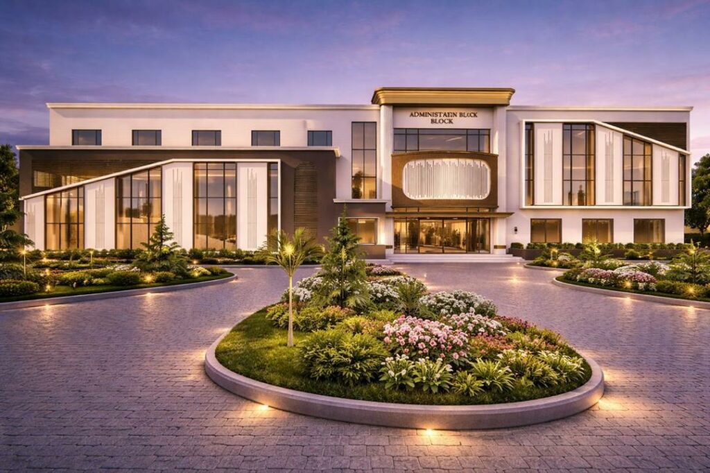 proposed Muni University Teaching and Research Hospital Administration Block