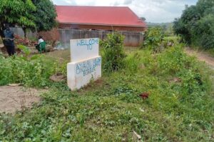 The official boundary between Ayibiri and Ocolini cell. Photo Credit; Andrew Cohen Amvesi