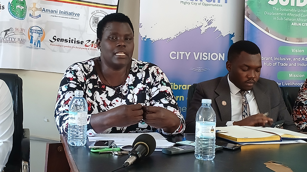 Arua City Community Development Officer, Judith Drate