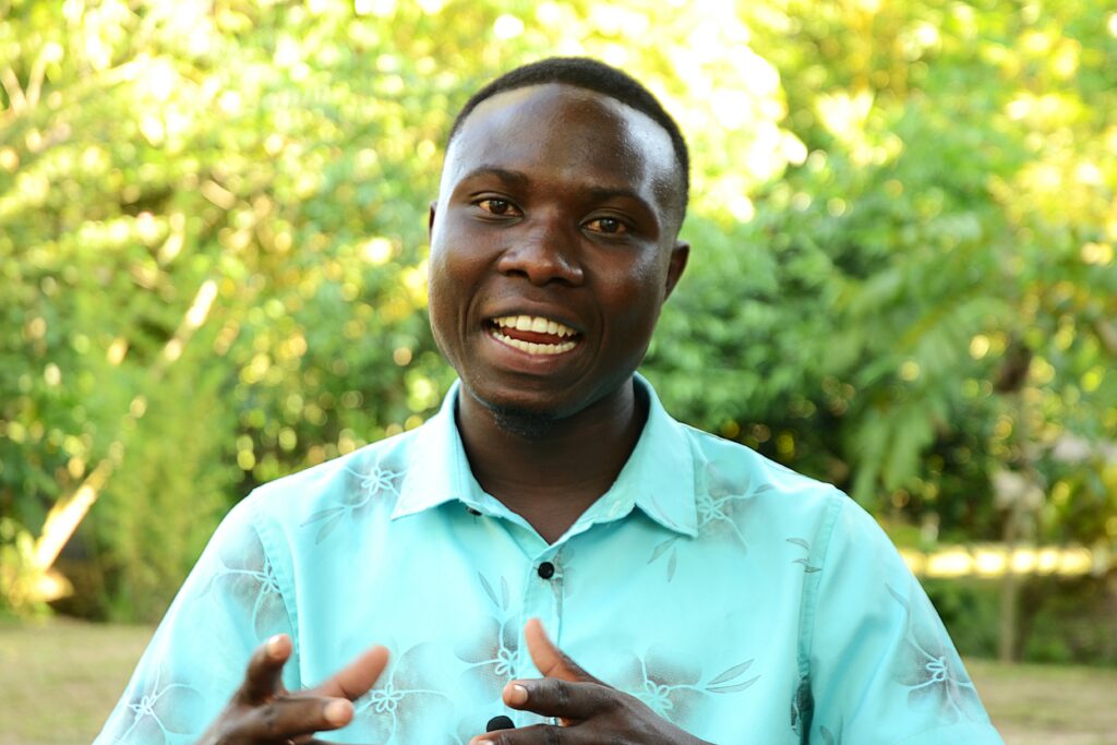 Kaleb Oranga, a 25-year-old nursing officer