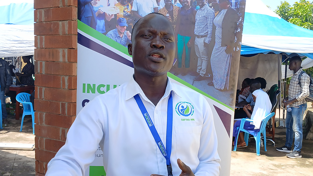 The Executive Director CEFTRA West Nile Godfrey Dricile