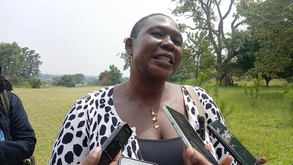 Suzan Adiru, one of the contestants in the race who lost to Adia and later appointed as the vice chairperson, congratulated the team Photo Credit Matata Benzamin