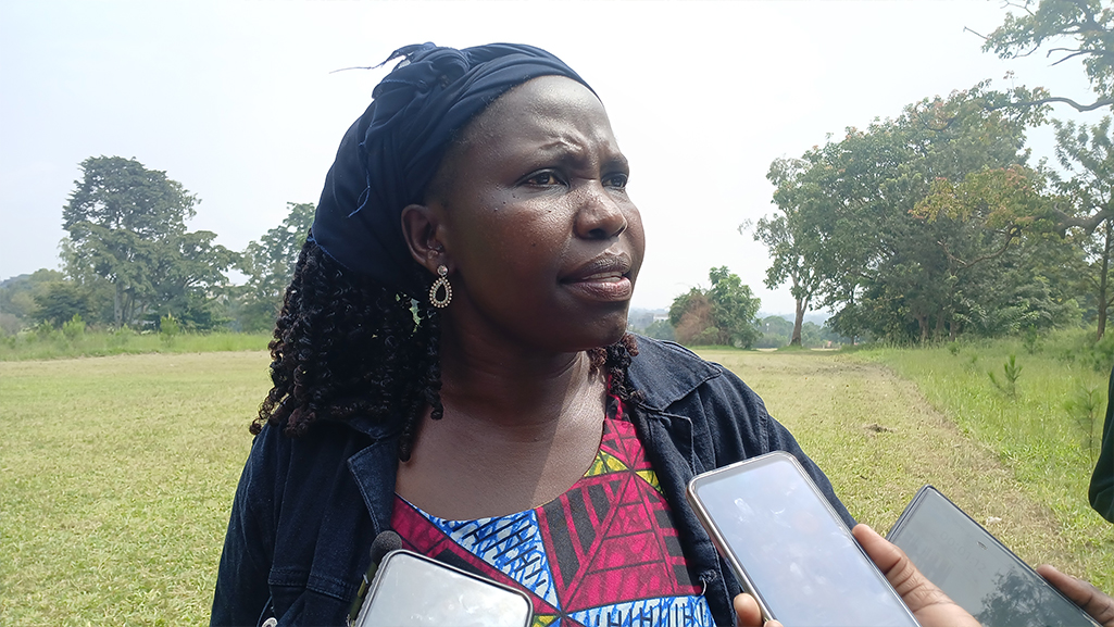 The former chairperson of the then Arua Hill Division, Hon. Nezma Ocokoru, a resident of Mvara expressing need for the new leadership to deliver better services Photo Credit Matata Benzamin