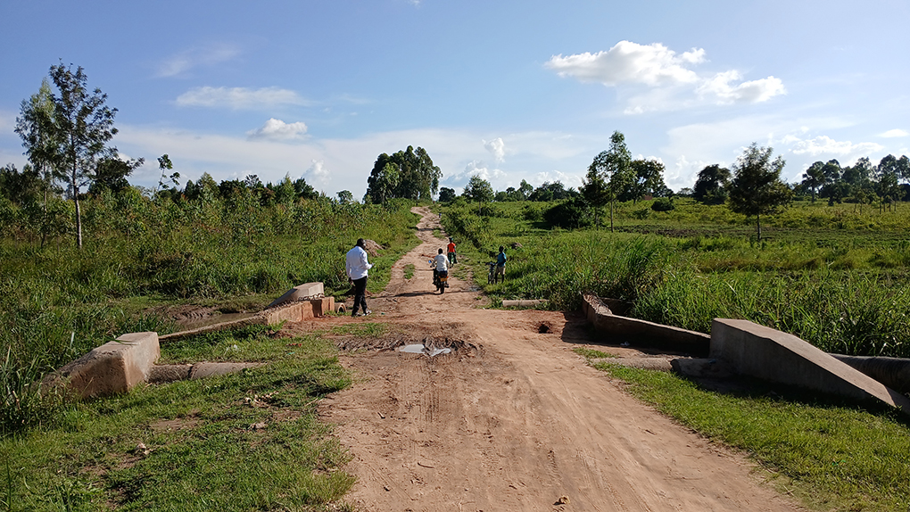 The close view of the abandoned Alizo bridge in Anyara ward, Ayivu West in Arua City Photo by Matata Benzamin