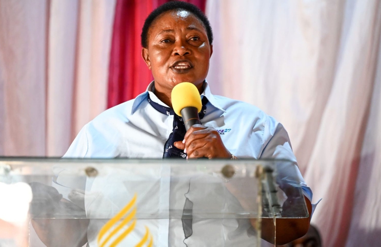 Minister in Charge of the Presidency Milly Babalanda